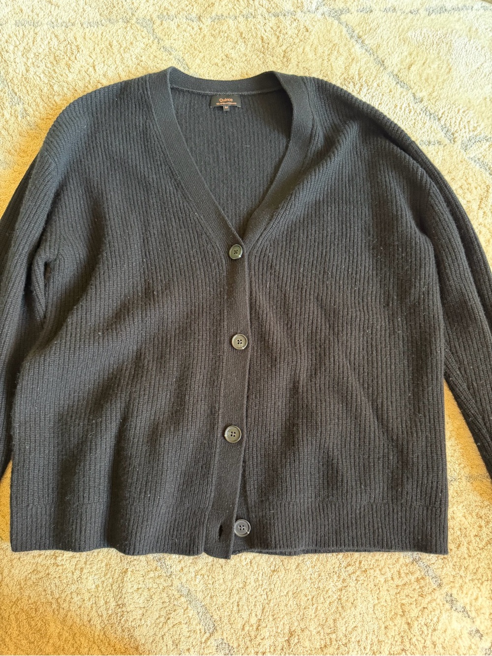 Quince Cashmere Button up sweater